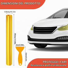 Carica l'immagine nel visualizzatore di Gallery, Pellicola oscurante fari auto, modifica del colore delle luci dell'auto, tagliabile, impermeabile, autoadesiva pellicola
