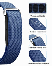 Carica l'immagine nel visualizzatore di Gallery, Cinturino Nylon Traspirante Compatibile per Google Fitbit Air Donna e Uomo