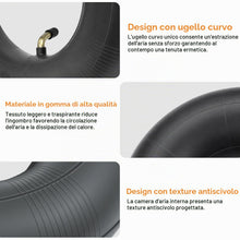 Carica l'immagine nel visualizzatore di Gallery, 2 camere d'aria 3.00-4 per ruota per carriola, 260 x 85 mm