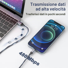 Carica l'immagine nel visualizzatore di Gallery, RAVIAD Cavo iPhone 1.2M, [Certificato MFi] Caricatore iPhone Carica Rapida