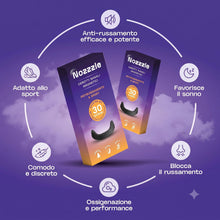 Carica l'immagine nel visualizzatore di Gallery, Nozzzle Dilatatore Nasale Magnetico Antirussamento - Starter Kit 30 Giorni: 4 Misure + 60 Cerotti + Applicatore - Stop R