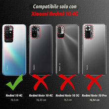 Carica l'immagine nel visualizzatore di Gallery, Captor Cover Trasparente per Xiaomi Redmi 10, Custodia TPU in Silicone Flessibile Morbida e Sottile, Protezione di Alta 