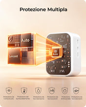 Carica l'immagine nel visualizzatore di Gallery, LENCENT Presa Multipla con USB, 7-IN -1 Multipresa Salvaspazio con