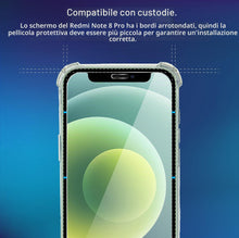 Carica l'immagine nel visualizzatore di Gallery, Vetro Temperato per Xiaomi Redmi Note 8 Pro [3 Pezzi] Vetrino Protettivo Pellicola Protezione Schermo