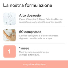 Carica l'immagine nel visualizzatore di Gallery, Aenea, Mela Annurca Capelli 60 Cps, Anticaduta Uomo e Donna, Rinforza e Favorisce la Crescita Con Biotina, Selenio, Rame