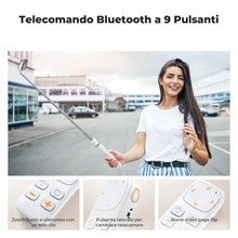 Carica l'immagine nel visualizzatore di Gallery, K&amp;F CONCEPT 175cm Bastone Selfie Treppiede Smartphone Auto-Apertura