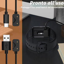 Carica l'immagine nel visualizzatore di Gallery, 1m cavo USB-A+1m cavo USB-C compatibile con Samsung Galaxy Fit3