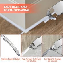 Carica l'immagine nel visualizzatore di Gallery, Preciva Silicone Kit di Utensili per Calafataggio 4 in 1 Scopino per Calafataggio in Acciaio Inox Scopino di Gomma di Ri