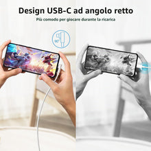 Carica l'immagine nel visualizzatore di Gallery, ACAGET Cavo USB C 1,8M Ricarica 120W 6A 90 Gradi per Xiaomi 17T 15T 14T Pro