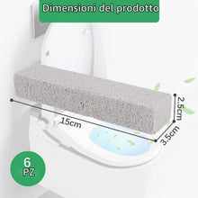 Carica l'immagine nel visualizzatore di Gallery, 6 Pezzi Pietra Pomice Detergente Wc，Pulizia Pietra Detergente，Pumice Stone，Pietra di Pulizia，Pietra Pomice Spazzole，Bast