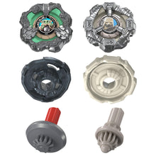 Carica l'immagine nel visualizzatore di Gallery, Hasbro Beyblade X in collaborazione con Star Wars, Grogu vs Snowtrooper, 2 trottole da Battaglia di Takara Tomy, 2 lanci