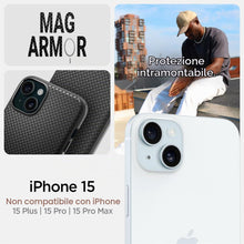 Carica l'immagine nel visualizzatore di Gallery, Spigen Cover Mag Armor MagFit per iPhone 15