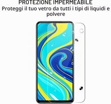 Carica l'immagine nel visualizzatore di Gallery, Vetro Temperato per Xiaomi Redmi Note 9S, 9 PRO, 9 PRO MAX [3 Pezzi] Vetrino Protettivo Pellicola Protezione Schermo