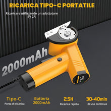 Carica l'immagine nel visualizzatore di Gallery, Taglierina Elettrica per cartone, 3.7V Forbici Elettriche Senza Fili