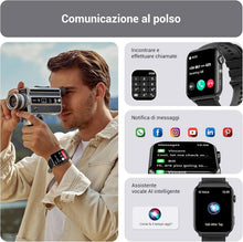 Carica l'immagine nel visualizzatore di Gallery, IOWODO Smartwatch Uomo Donna con Chiamate Bluetooth