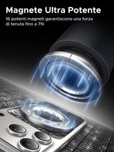 Carica l'immagine nel visualizzatore di Gallery, UGREEN Zapix Qi2 25W Caricatore Wireless 2 in 1 MagSafe (Nero)