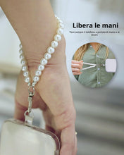 Carica l'immagine nel visualizzatore di Gallery, AMAYO - Catena e Catenina per Cellulare con Perle e Perline, Braccialetto da Polso Universale, Cordino e Ciondolo, Lacce
