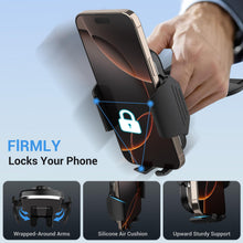 Carica l'immagine nel visualizzatore di Gallery, Supporto per telefono da auto, supporto universale per smartphone con morsetto per slot CD per iPhone, Samsung e smartph