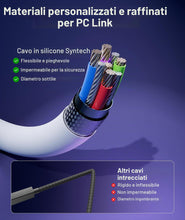 Carica l'immagine nel visualizzatore di Gallery, Syntech VR Cavo Link con Ricarica 5M Compatibile con Meta Quest 3S/Quest 3/Oculus Quest2 Accessori, Cavo Link USB 3.0 co