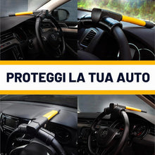 Carica l'immagine nel visualizzatore di Gallery, Bloccasterzo Auto Antifurto Meccanico a T, Blindosterzo Auto Universale con 2 Chiavi, Antifurto Auto Resistente per Furg