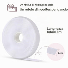 Carica l'immagine nel visualizzatore di Gallery, Oderra Biadesivo, Feltro Adesivo Forte Tessuto, Adesivo Forte, 8M x 2CM, Adatto per Cornici per Foto, Finestre, Zanzarie