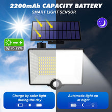 Carica l'immagine nel visualizzatore di Gallery, Pxwaxpy 1 Pezzi-Luce Solare LED Esterno [204LED] Lampada Solare da Esterno con Sensore di Movimento, IP65 Impermeabile F
