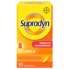 Carica l'immagine nel visualizzatore di Gallery, Supradyn Ricarica Multivitaminico Completo, Integratore Stanchezza, 95 cpr