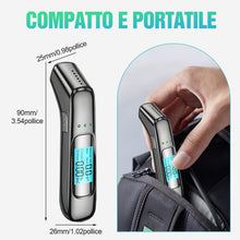Carica l'immagine nel visualizzatore di Gallery, Etilometro Portatile Certificato,Alcol Test con LED ad Alta Definizione e Chip ad Alta Sensibilità,Adatto per Uso Domest