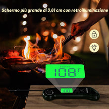 Carica l'immagine nel visualizzatore di Gallery, INKBIRD Termometro Alimentare Istantaneo RHT-11K, Lettura in 0.5 Secondi, Termometro Portatile per Cucinare, BBQ, Forno,