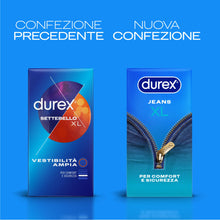 Carica l'immagine nel visualizzatore di Gallery, Durex Settebello XL, Preservativi Extra-Large, 30 Profilattici