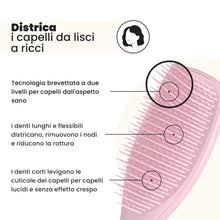 Carica l'immagine nel visualizzatore di Gallery, Tangle Teezer Ultimate Detangler - Districa i capelli bagnati e asciutti - Anti-rottura e scioglinodi. Design con setole