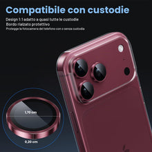 Carica l'immagine nel visualizzatore di Gallery, WSKEN Protezione per obiettivo della fotocamera antigraffio per iPhone 18 Pro/iPhone 18 Pro Max