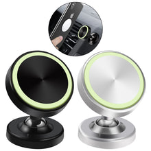 Carica l'immagine nel visualizzatore di Gallery, Vinabo Supporto Magnetico Telefono Auto, 2 Pezzi, 360°, Lega di Alluminio