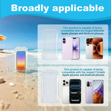 Carica l'immagine nel visualizzatore di Gallery, 10 Pz Universale Cover Subacquea, 6,8–7,2 pol.,Per Nuoto, Immersioni,