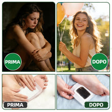 Carica l'immagine nel visualizzatore di Gallery, cerotti detox piedi, 40 confezioni con carbone di bambù, cerottis piedii detox per alleviare lo stress e favorire un son
