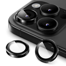 Carica l'immagine nel visualizzatore di Gallery, JETech Pellicola Protettiva Fotocamera per iPhone 16 Pro/16 Pro Max, Nero