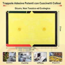 Carica l'immagine nel visualizzatore di Gallery, 10 Pezzi Colla Adesiva Extra Forte per Roditori 31×21 cm, Trappole per Topi