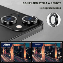 Carica l'immagine nel visualizzatore di Gallery, Pellicola Fotocamera per iPhone 13/13 mini,Posteriore Obiettivo Protezione Vetro Temperato,HD Trasparente Lente Schermo,