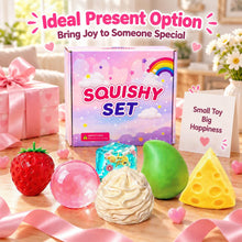 Carica l'immagine nel visualizzatore di Gallery, Squishy Box 12 Pezzi – Squishy Fun Box Mystery Set con 12 Sorprese, Antistress Fidget per Adulti, Idea Regalo per Festiv
