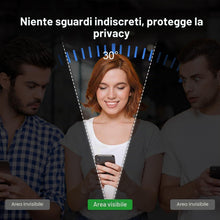 Carica l'immagine nel visualizzatore di Gallery, Holilo Anti Spy Vetro Temperato per Motorola Moto Edge 50 Neo/Edge 60 Neo Privacy Pellicola Protettiva, 2 Pezzi Pellicol