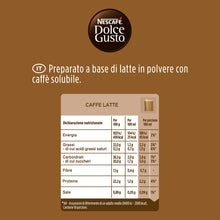 Carica l'immagine nel visualizzatore di Gallery, NESCAFÉ DOLCE GUSTO Caffè Latte 48 Capsule