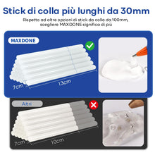 Carica l'immagine nel visualizzatore di Gallery, Pistola Colla a Caldo Colla a Caldo - 20W Mini Pistola a Caldo