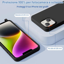 Carica l'immagine nel visualizzatore di Gallery, Cover per iPhone 13/14 con Cordino, Morbido TPU Silicone Case con Laccio Tracolla, Regolabile e Rimovibile, Antiurto Ant