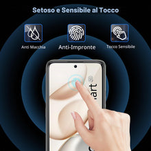 Carica l'immagine nel visualizzatore di Gallery, cover per Honor 400 Smart 4G/5G + 1 pezzo Vetro Temperato, Proteggi schermo ultra trasparente con durezza 9H, custodia p