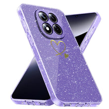 Carica l'immagine nel visualizzatore di Gallery, Cover Compatibile con Xiaomi Redmi Note 14 Pro 5G/ Redmi Note 14 Pro Plus 5G/ Poco X7 5G (Non per 4G), Glitter e Antimpr