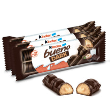 Carica l'immagine nel visualizzatore di Gallery, Kinder Bueno Dark, Snack al Cioccolato Fondente, 3 Confezioni