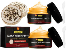 Carica l'immagine nel visualizzatore di Gallery, Pasta Bruciatrice per Legno e Artigianato,2pcs Convertitore di Ruggine,Pasta Combustibile,Strumento per Bruciare il Legn