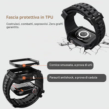 Carica l'immagine nel visualizzatore di Gallery, Fullmosa Cinturino per Apple Watch 45mm 44mm, Nero