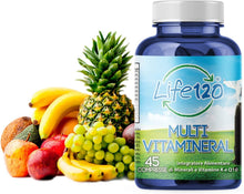 Carica l'immagine nel visualizzatore di Gallery, Life 120 - Multivitaminico 45 compresse con Minerali e Vitamine, Adatto a Uomini e Donne