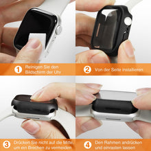 Carica l'immagine nel visualizzatore di Gallery, LK 2 Pezzi Cover per Apple Watch Series 7 Series 8 Series 9 45 mm